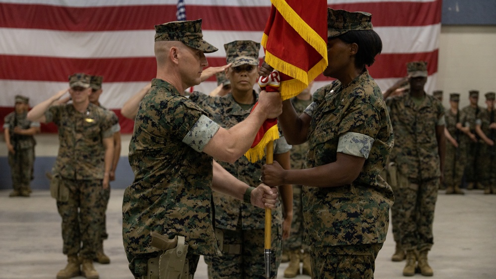 WTBN Camp Lejeune Change of Command Ceremony