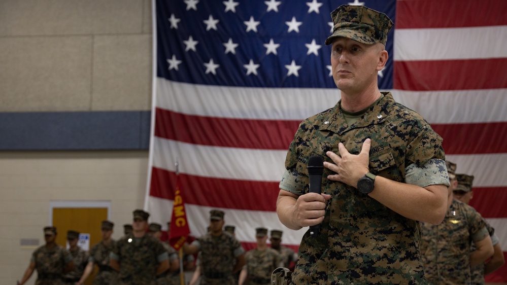 WTBN Camp Lejeune Change of Command Ceremony