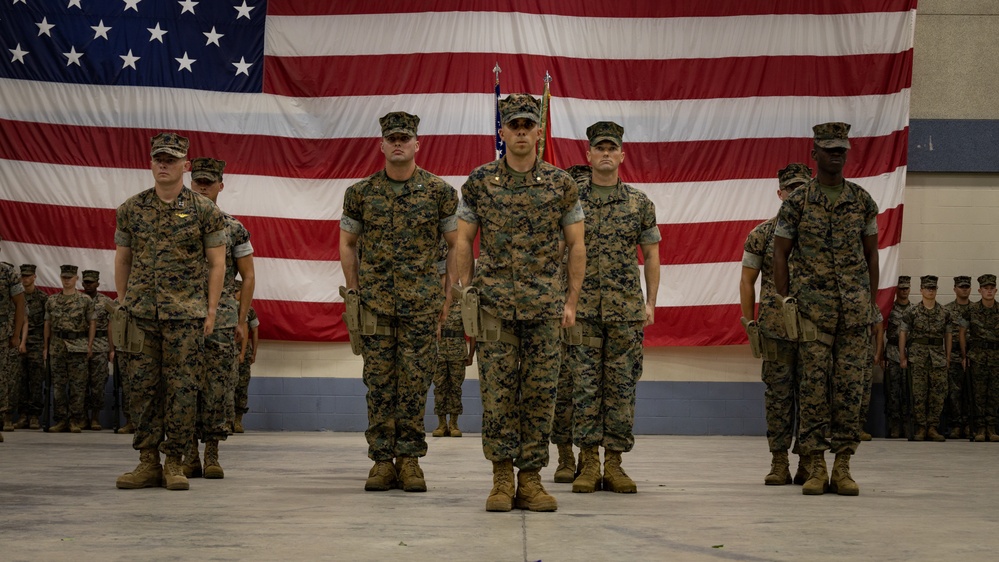 WTBN Camp Lejeune Change of Command Ceremony