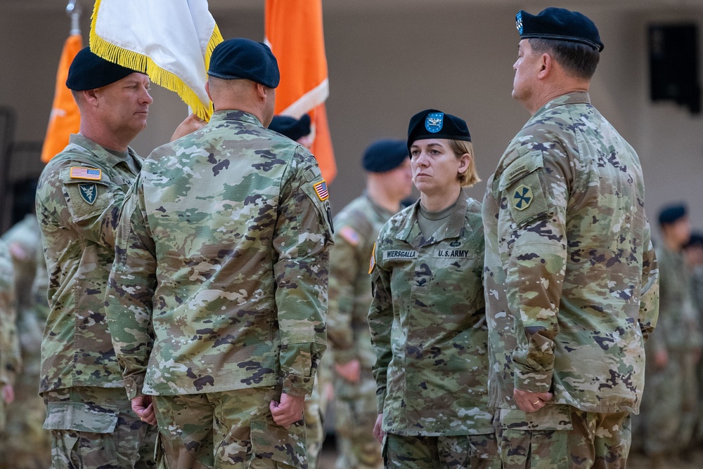 1st Theater Signal Brigade Change of Command Ceremony