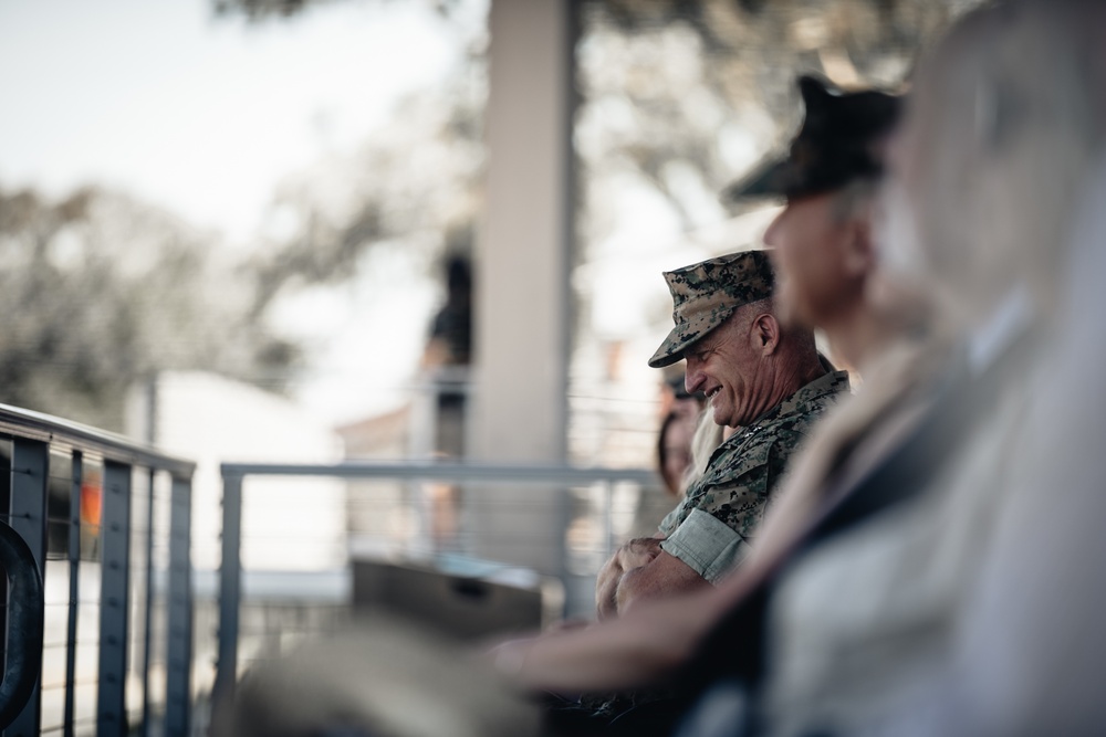 1st Marine Division Change of Command