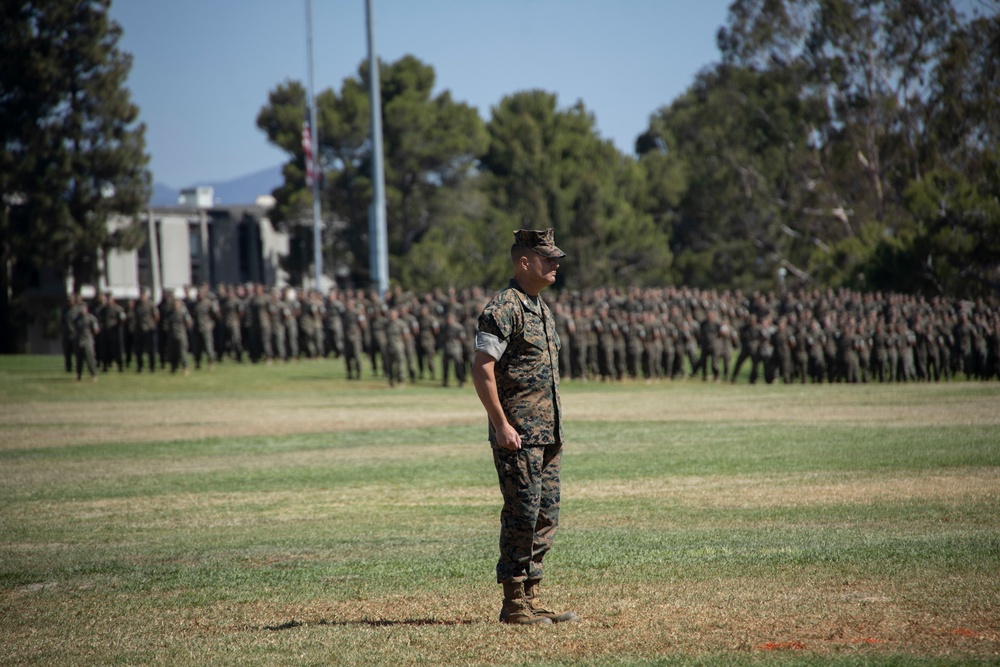 1st Marine Division Change of Command