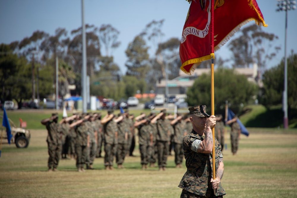 1st Marine Division Change of Command