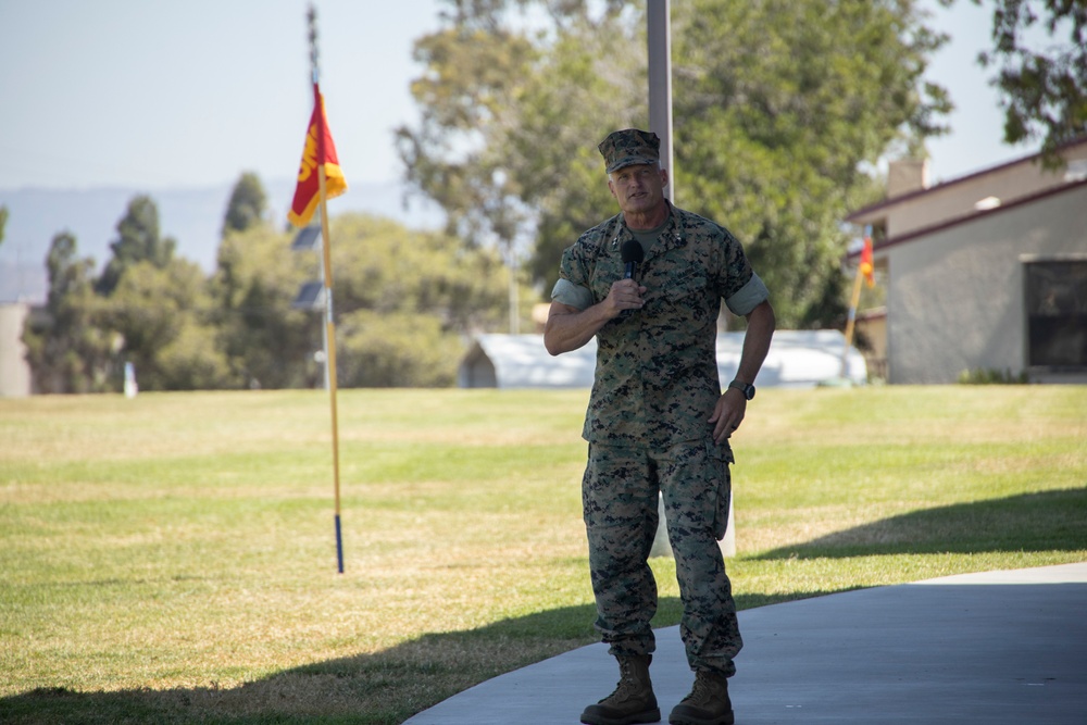 1st Marine Division Change of Command