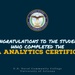 USNCC Students Complete UA Data Analytics Certificate