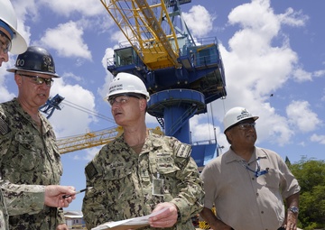 Naval Sea Systems Command Visits Pearl Harbor Naval Shipyard