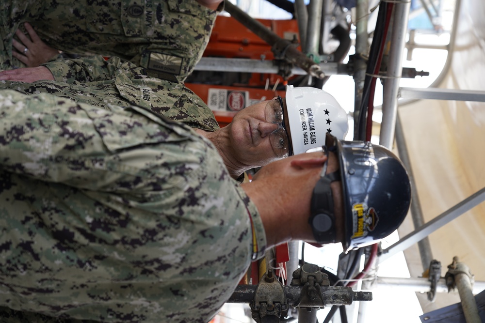 Naval Sea Systems Command Visits Pearl Harbor Naval Shipyard