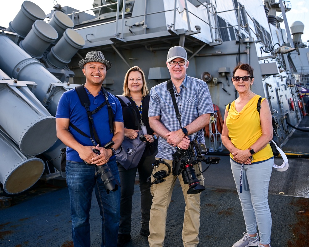 NSWC Corona Technicians Prep USS Fitzgerald for Pacific Dragon 22