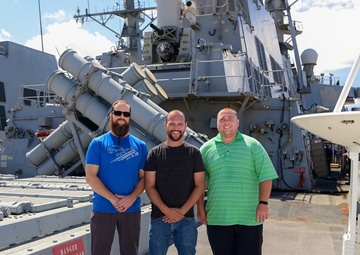 NSWC Corona Technicians Prep USS Fitzgerald for PACDRAGON 2022