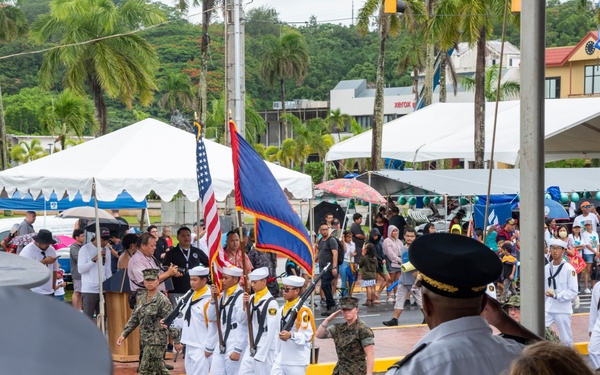 USS Frank Cable Recognizes Guam Liberation Day