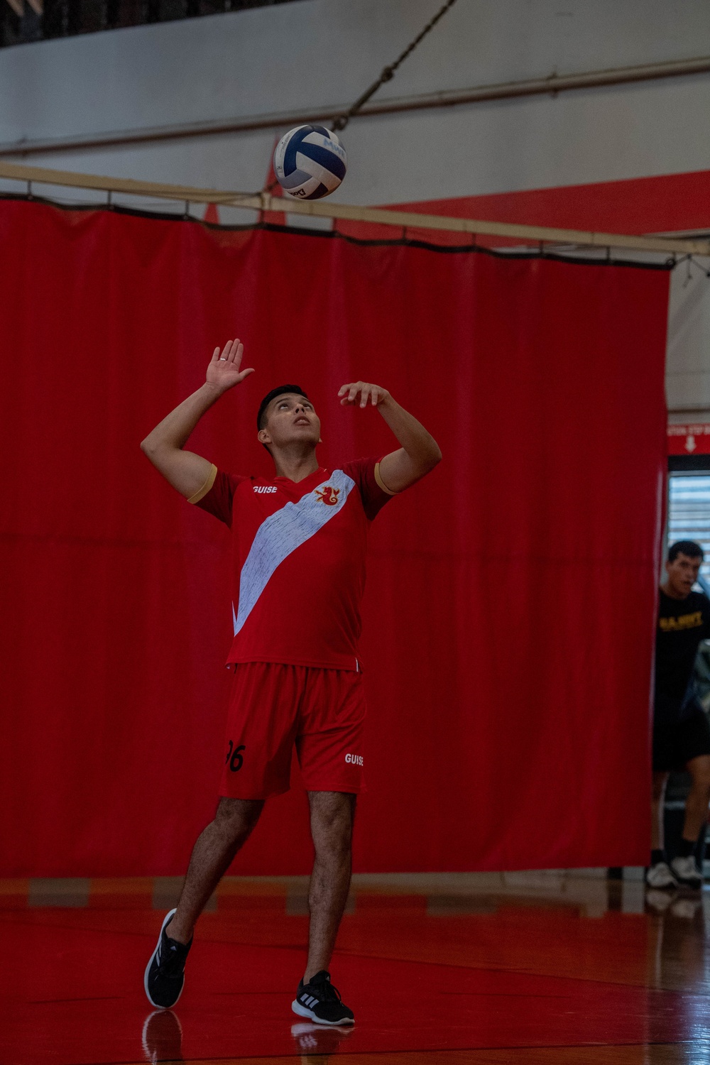 Peruvian Navy plays volleyball during RIMPAC 2022