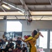 Japan Maritime Self-Defense Force plays volleyball during RIMPAC 2022