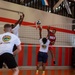 Peruvian Navy Sailors play volleyball during RIMPAC 2022