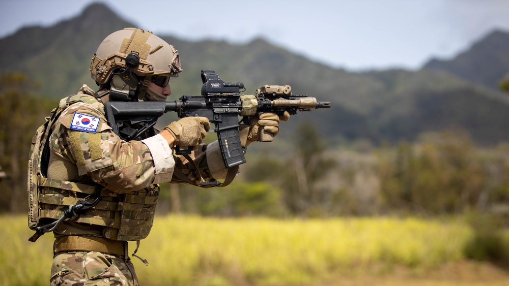 RIMPAC 2022: U.S. Army, Korea, and India Special Operations Forces Conduct Live-fire Training