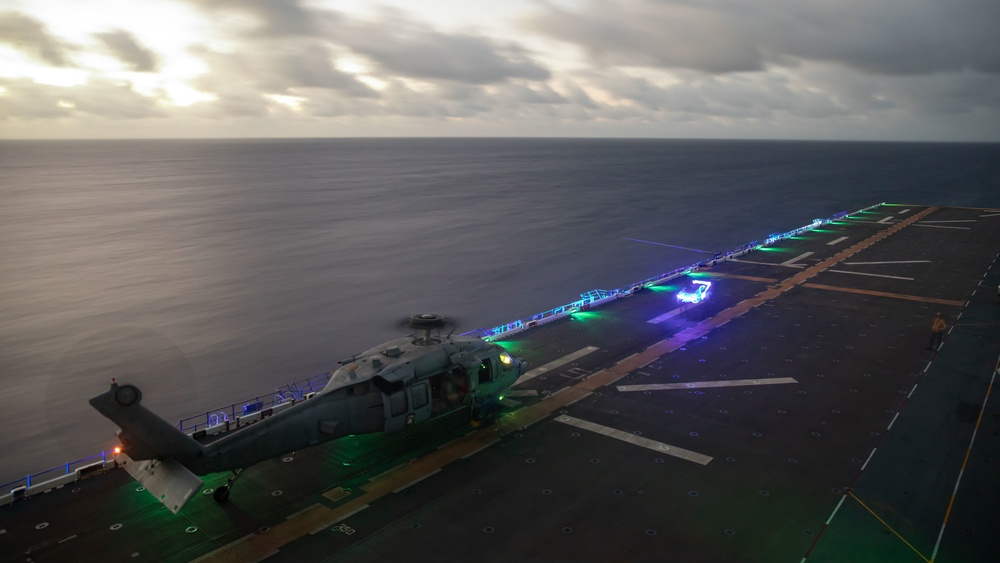 VMFA-121 flies through the night