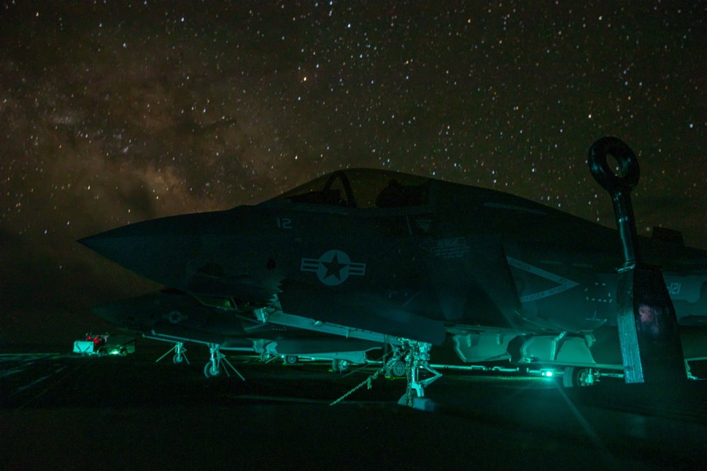 Knight Flights: Low-light flight operations aboard USS Tripoli