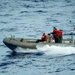 USS Ronald Reagan Commanding Officer Embarks aboard Rigid Hull Inflatable Boat