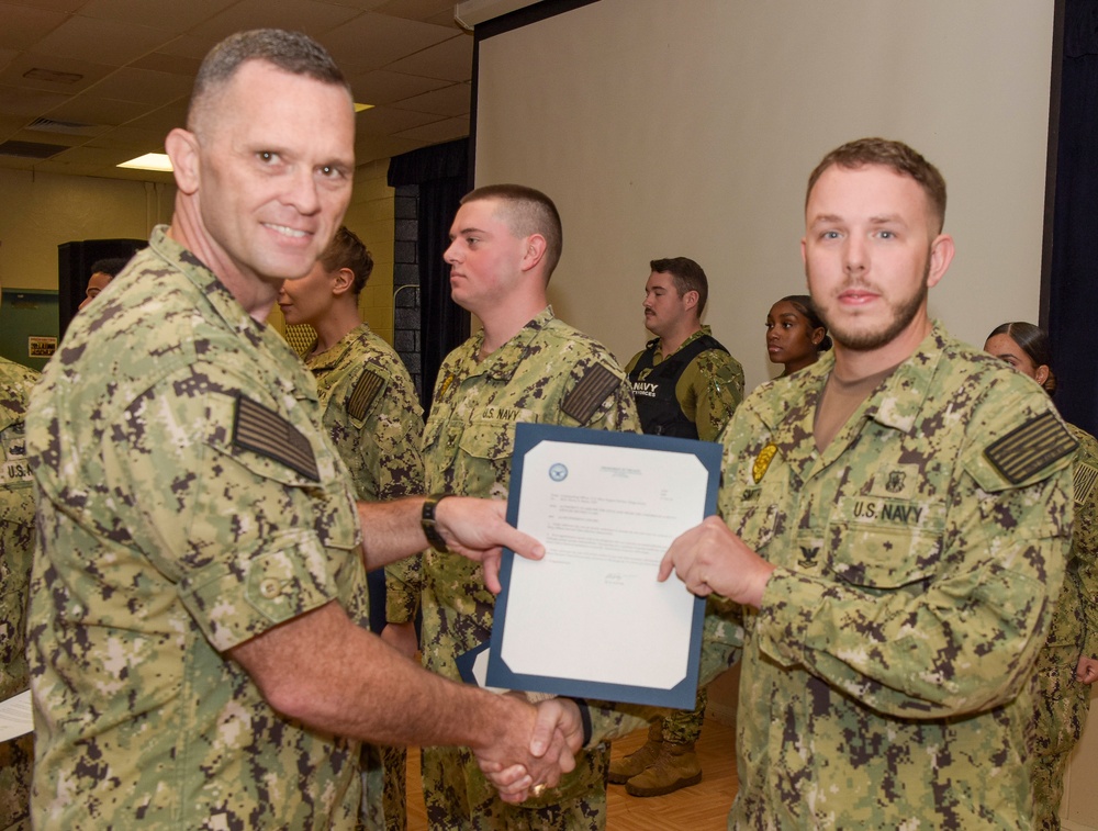 NSF Diego Garcia Frocking Ceremony