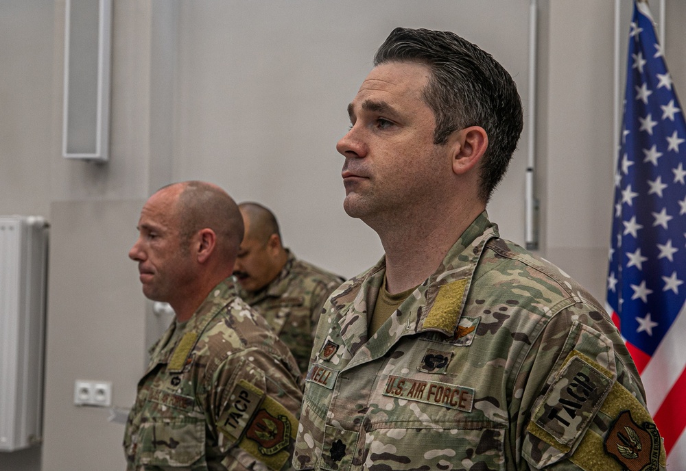 4th Expeditionary Air Support Operations Squadron Change of Command