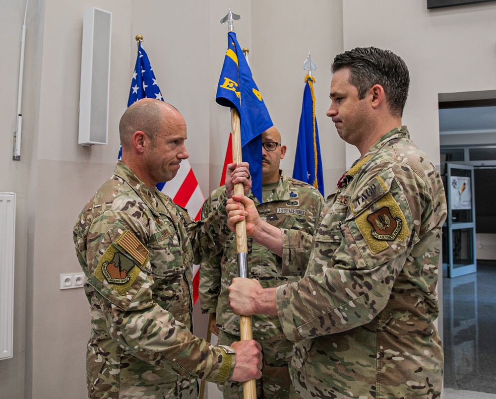 4th Expeditionary Air Support Operations Squadron Change of Command