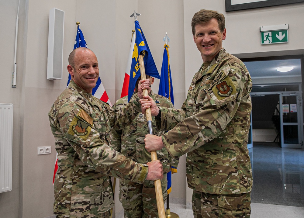 4th Expeditionary Air Support Operations Squadron Change of Command