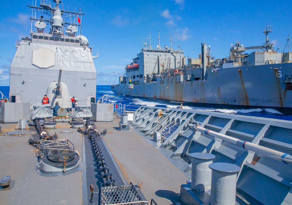 USS Antietam (CG 54) Replenishment-At-Sea