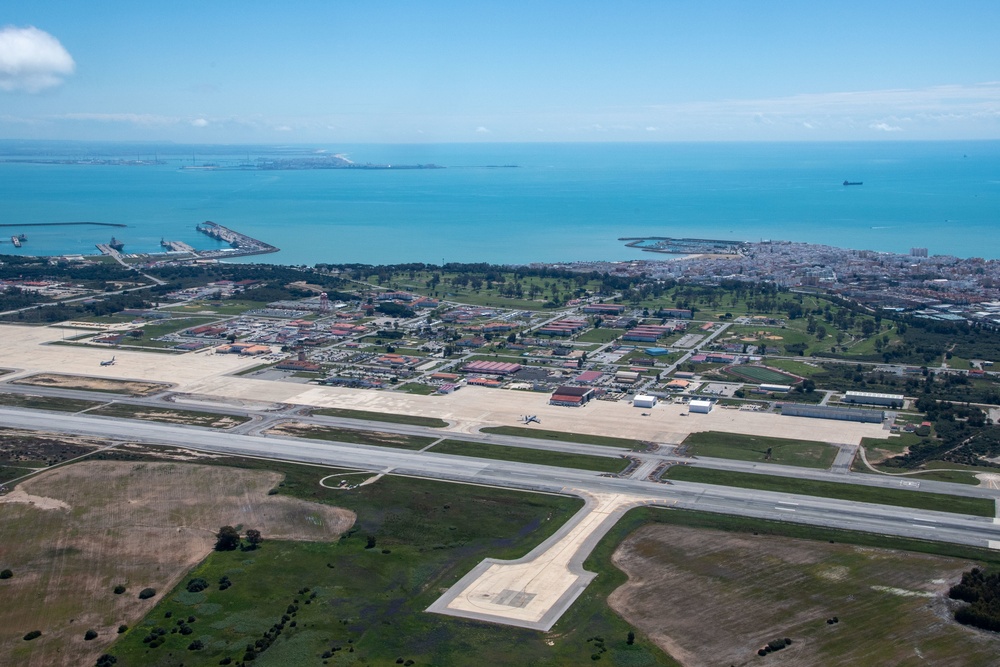 Aerial of Naval Station Rota