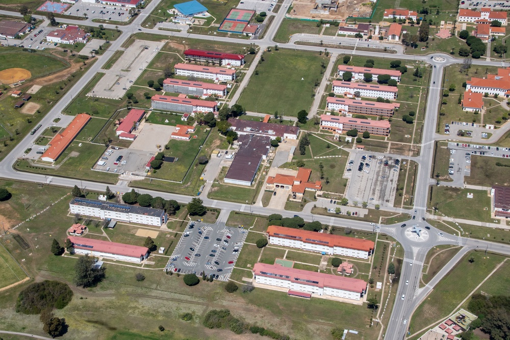 Aerial of Naval Station Rota