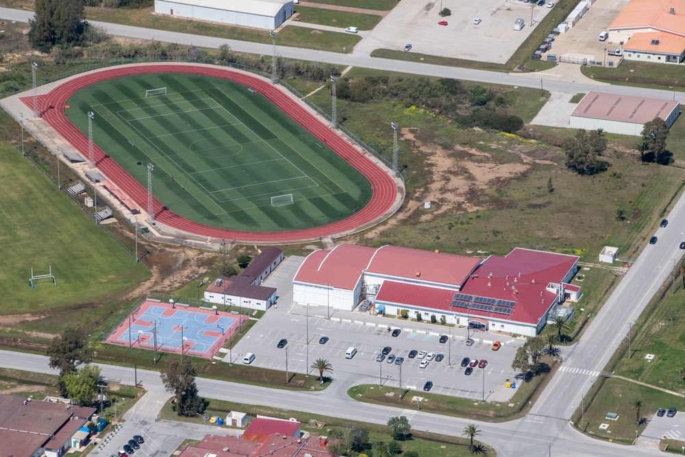 Aerial of Naval Station Rota