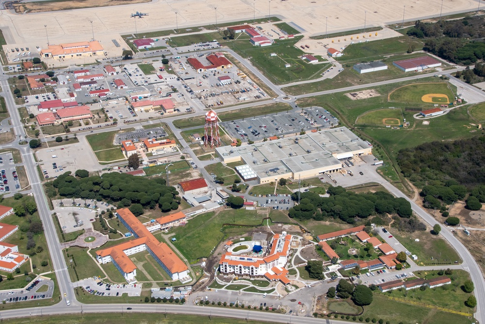 Aerial of Naval Station Rota