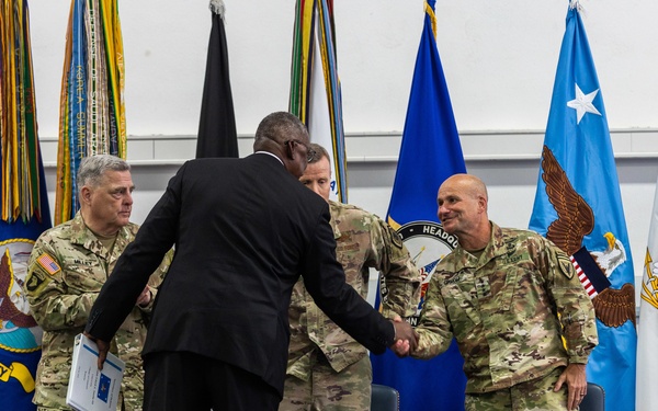 EUCOM Change of Command 2022