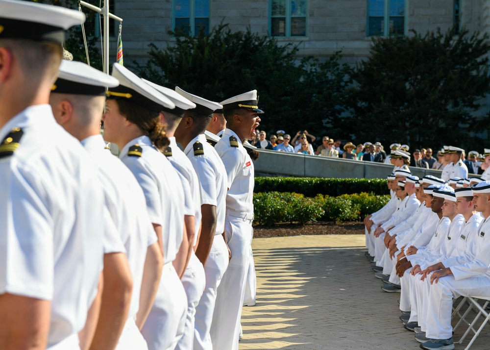 U.S. Naval Academy Class of 2026 Induction Day