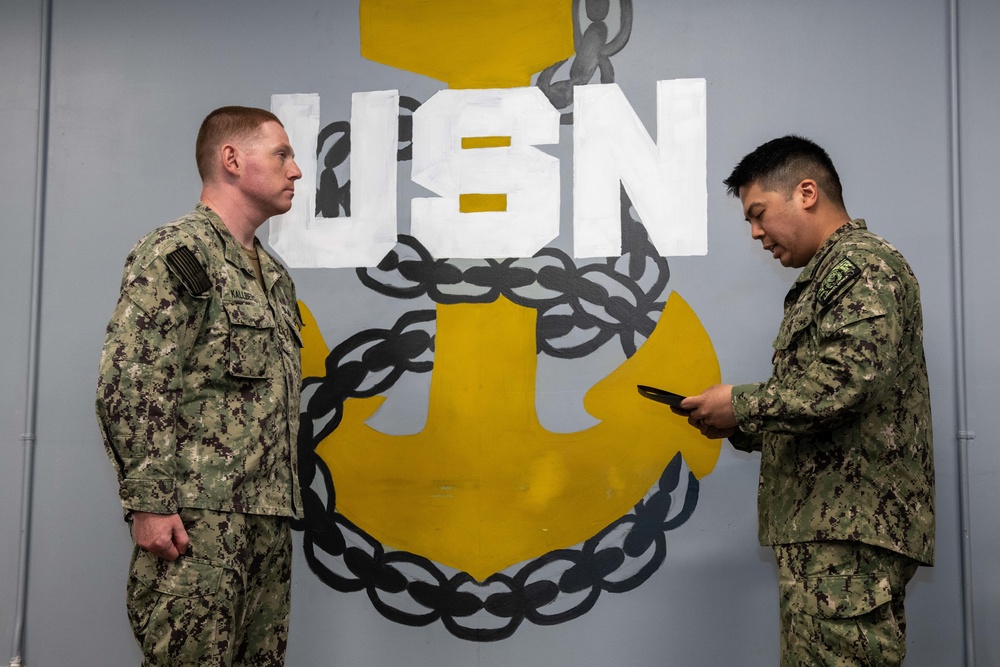 Reenlistment at Camp Lemonnier