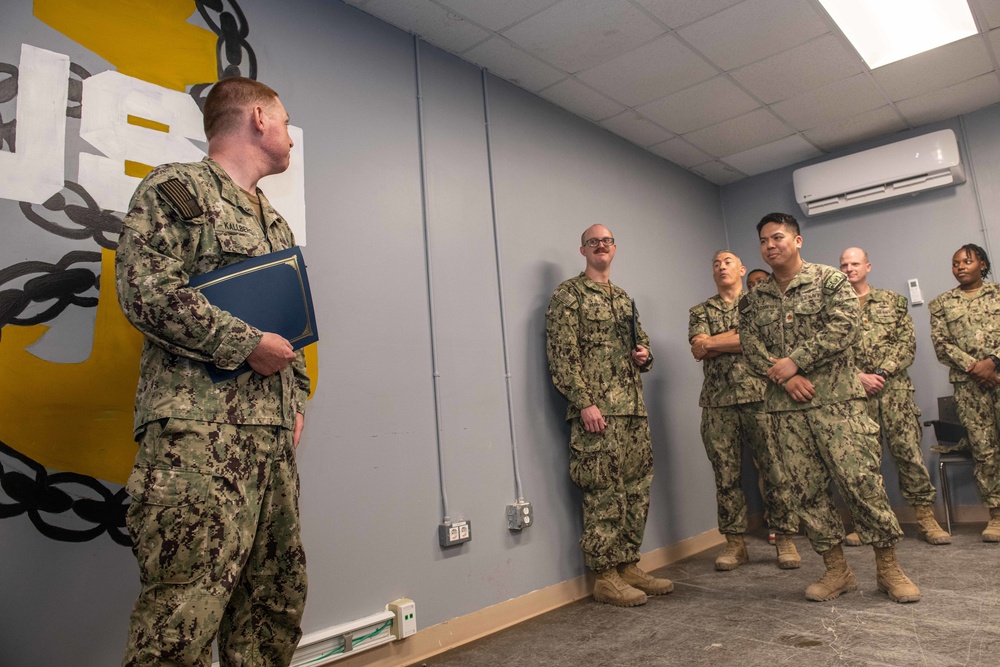 Reenlistment at Camp Lemonnier