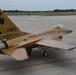 Solid gold Iowa F-16