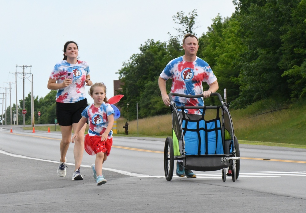 Patriotic fun run gathers Fort Drum community members to starting line