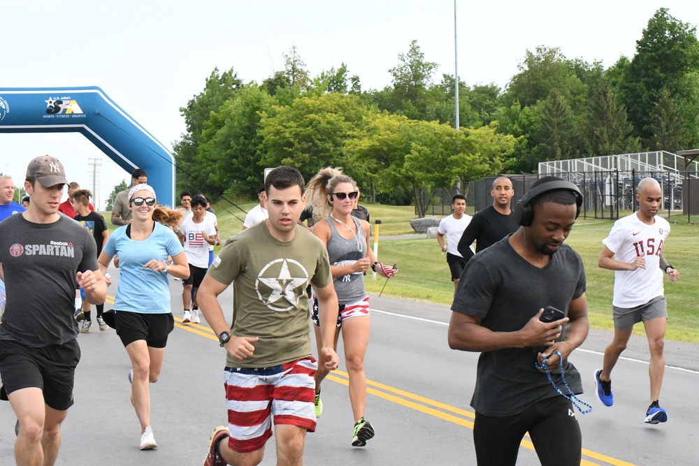 Patriotic fun run gathers Fort Drum community members to starting line