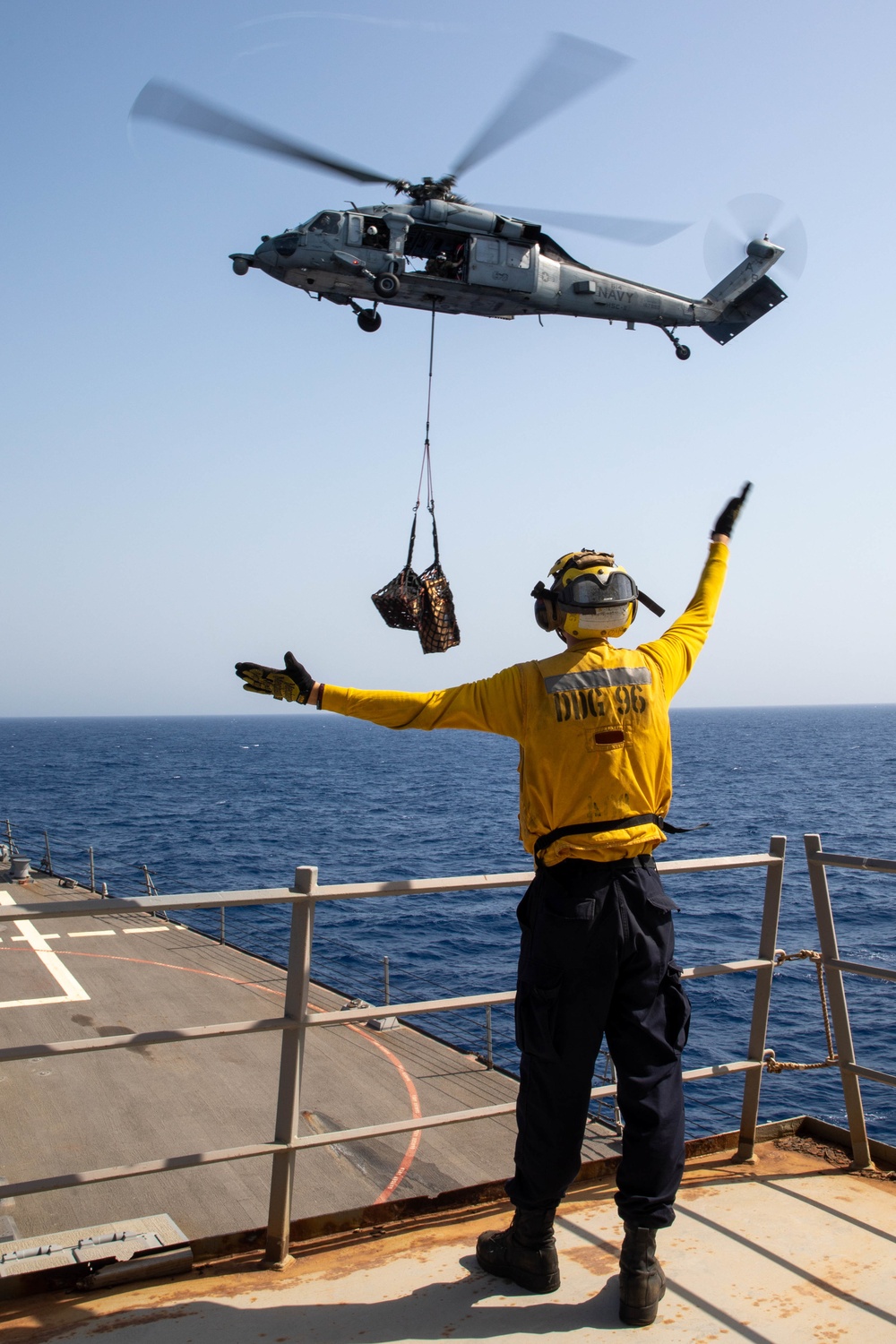 The USS Bainbridge is on a scheduled deployment in the U.S. Naval Forces Europe area of operations, employed by U.S. Sixth Fleet to defend U.S., Allied and Partner interests.