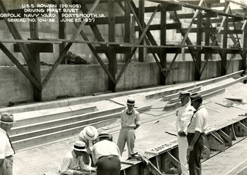 Our Yard History: USS Rowan (DD 405)