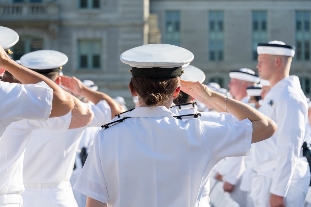 U.S. Naval Academy Class of 2026 Induction Day