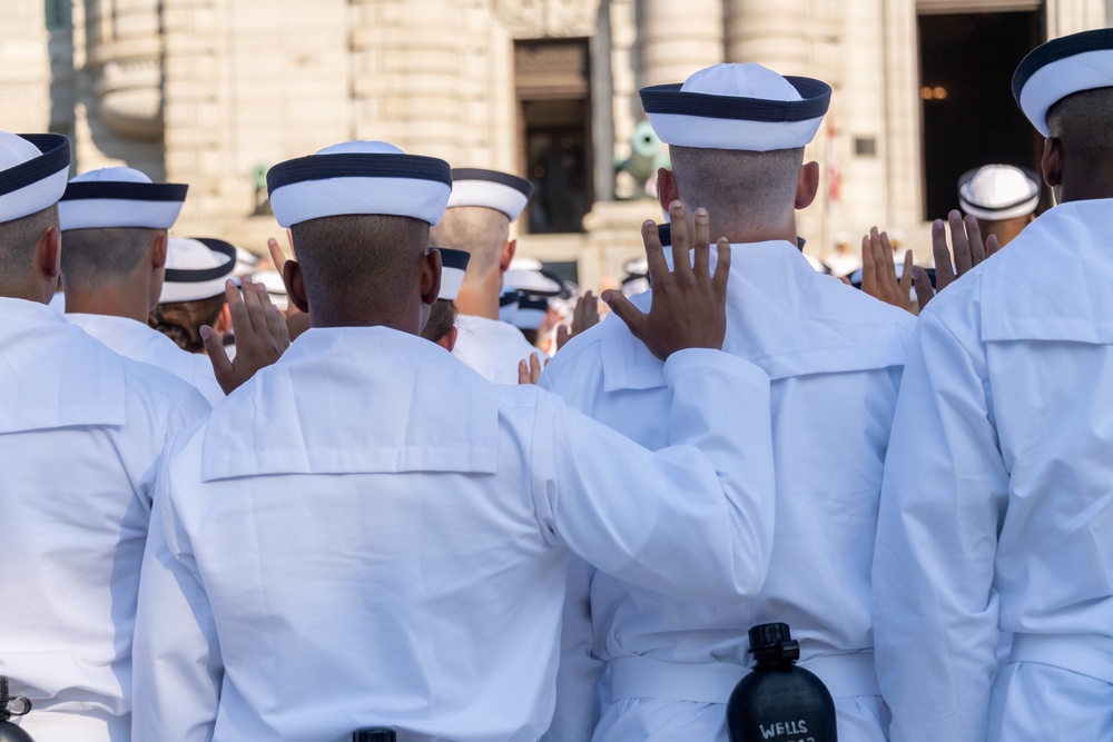 U.S. Naval Academy Class of 2026 Induction Day