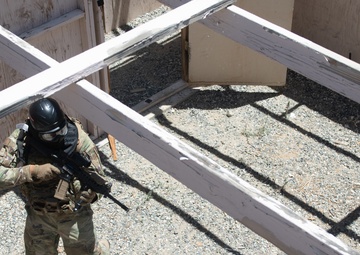 OUT WITH A BANG: Nevada Air Guard Defenders wrap up training with shoot house and grenade demonstrations