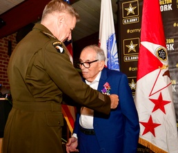 Nearly 78 years later, WWII veteran awarded Prisoner of War, Purple Heart, and Bronze Star Medals
