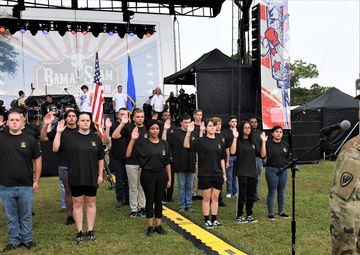 Fort Rucker kicks off Freedom Fest with swearing-in ceremony