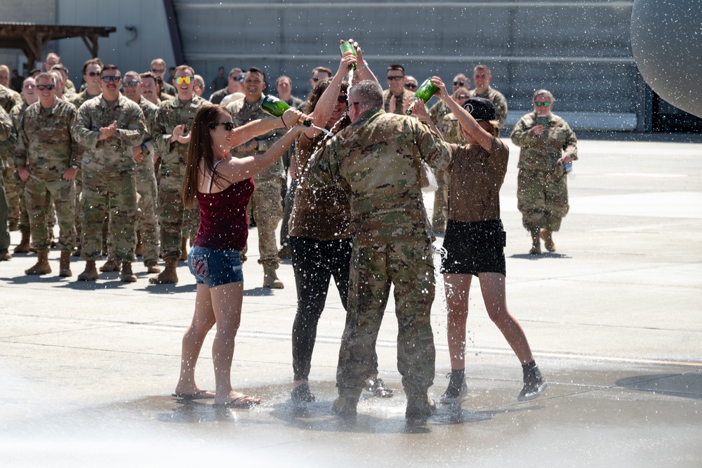 152nd Airlift Wing Chief of Safety flies final flight, set to become local JROTC commander