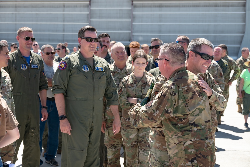 152nd Airlift Wing Navigator flies final flight, set to become local JROTC commander