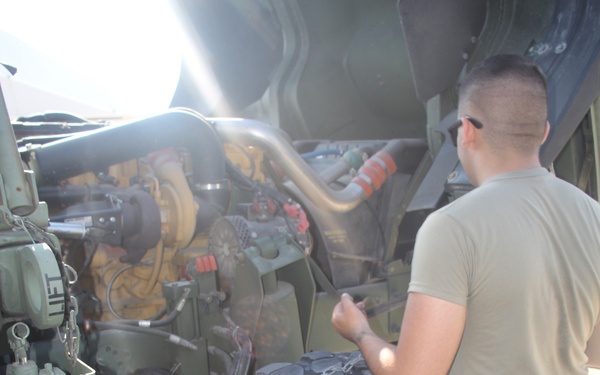 252nd QM logistics training