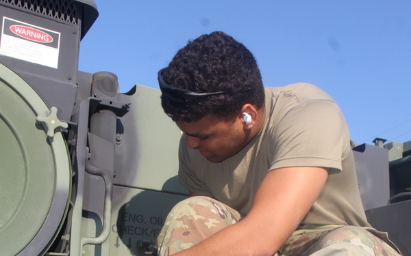 252nd QM logistics training