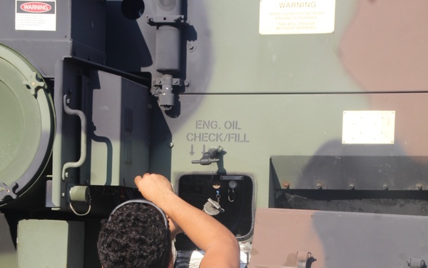 252nd QM logistics training