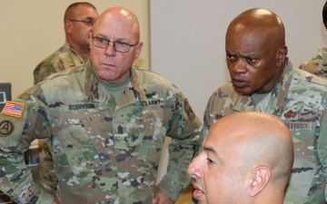 National Guard senior enlisted advisor visits Colorado Guard space and missile defense units
